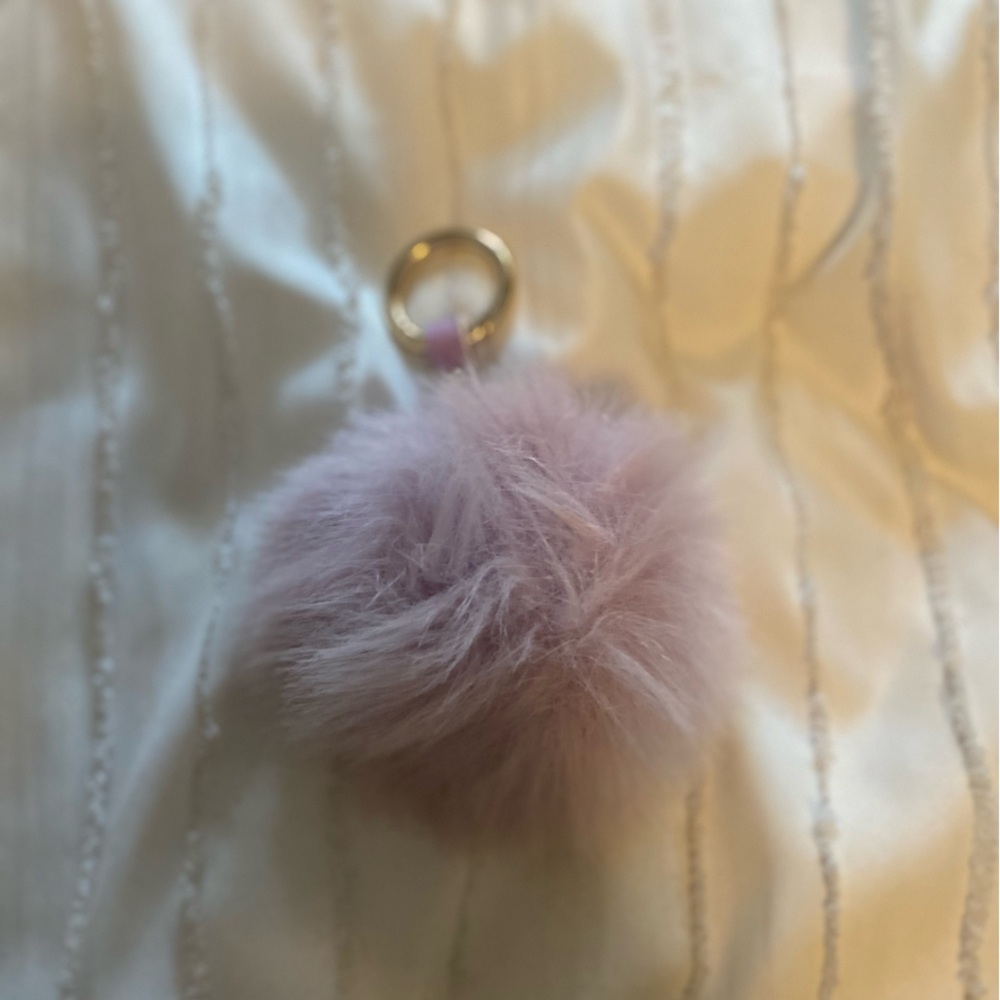 Forever 21 Purple Fluffy Key Holder